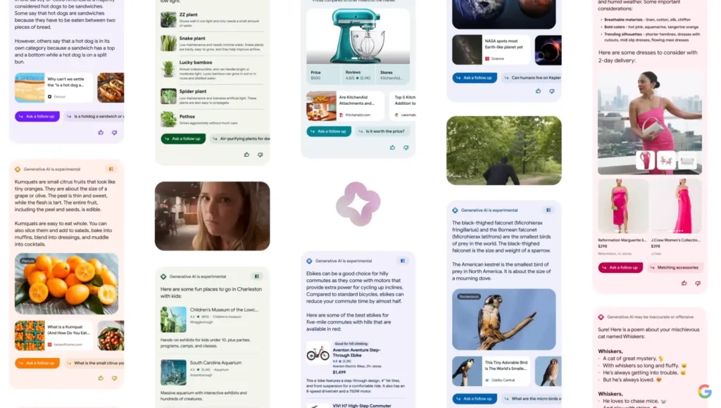 Google Search Generative Experience Feature