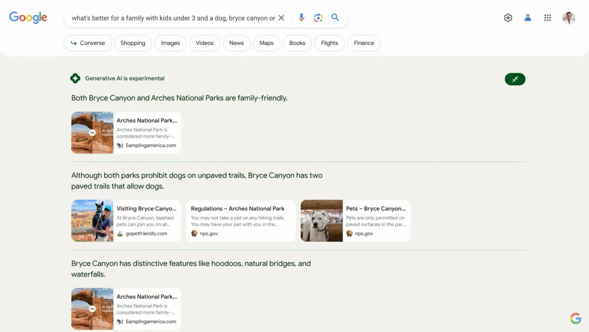 Tampilan Expand Feature
